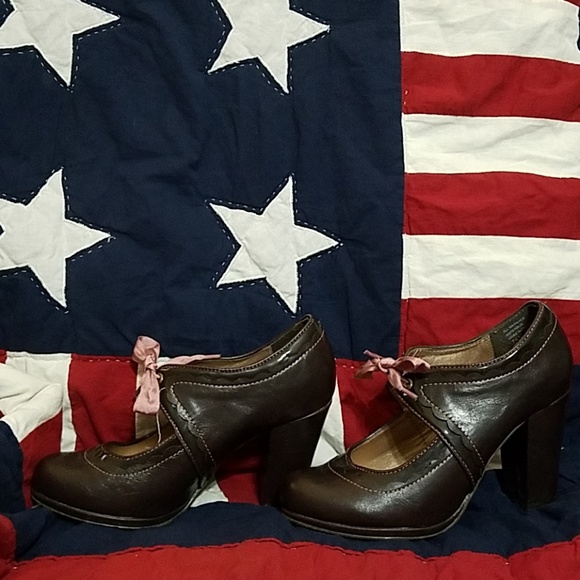 Maurices Shoes - Maurices mary jane brown heels size 7.5